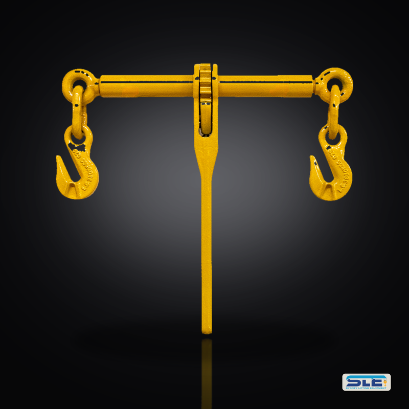 Ratchet Load Binders with Winged Grab Hooks