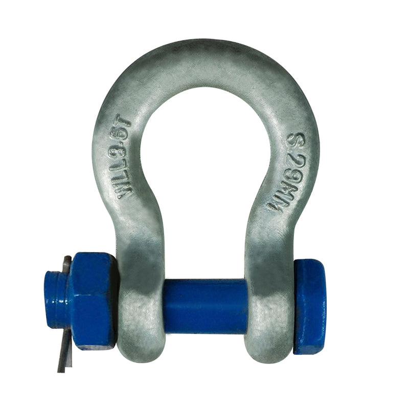 Grade S Bow Shackles - Safety Pin