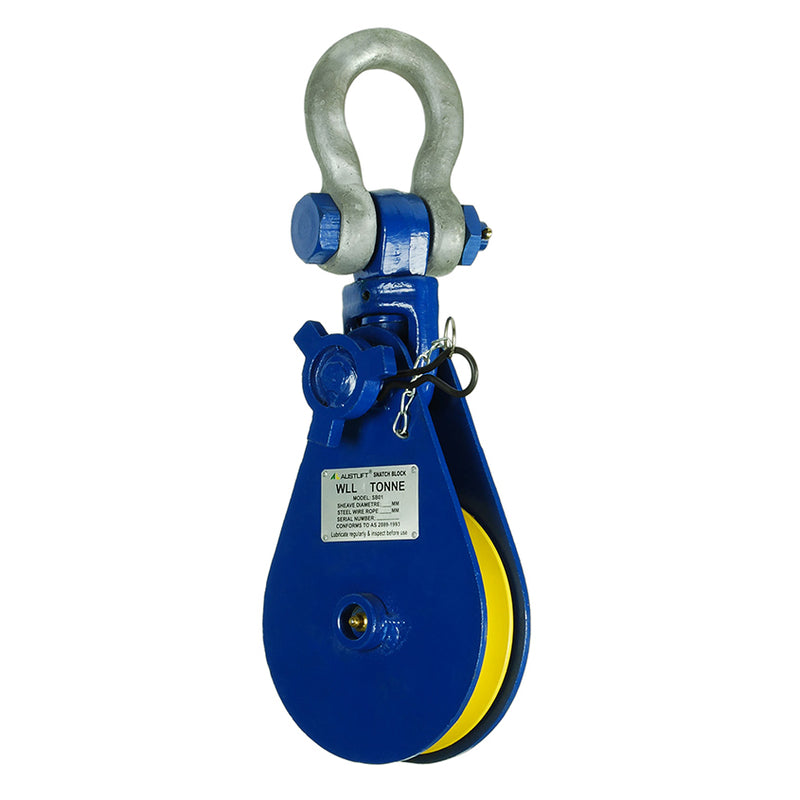 Snatch Blocks with Shackle Head